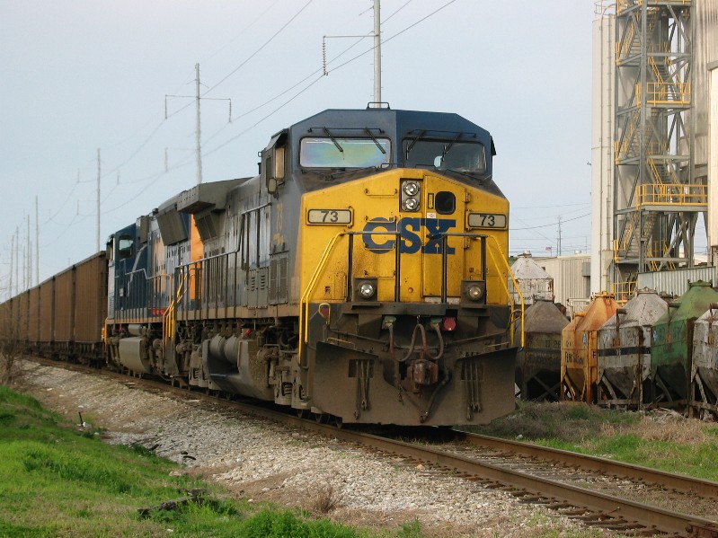 CSX 73 Waited All Day @ ACIPCO